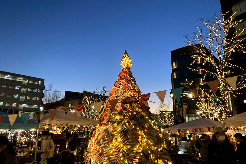 松本市クリスマスマーケットが松本駅前広場で開催│2024年11月下旬から12月25日・出店者・イベント内容