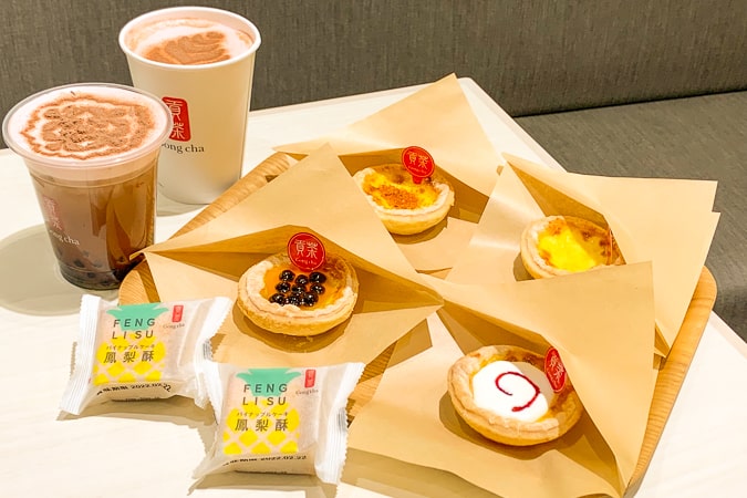 2024年クリスマス限定ゴンチャ(Gong Cha)のお菓子詰め合わせ│クリスマス限定のホワイトチョコも登場！気になる中身や価格について